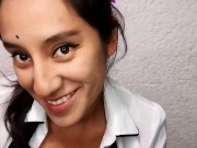 POV FUCKTHROAT AMATEUR SCHOOLGIRL NEED A+ NOTE // CUSTOM VIDEO HUGE FACIAL 4/16