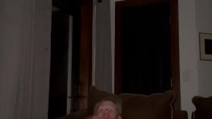 Horny on couch