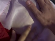 براحتك يامحمود لاتتعجل زوجي ما يسمعنا ،زنقني جاري العنتيل لمازوجي نايم وفشخني فشخ بالأوضة🤤🇪🇬 1/16