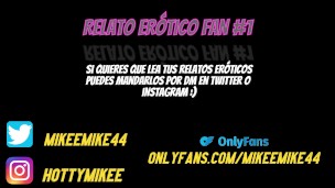 Relato Fan #1 - Audio Erótico GAY ESPAÑOL