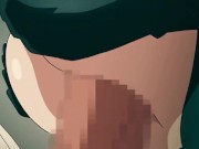 Girl with Beautiful Long Hair and Big Tits Loves to Suck Cock 4/16