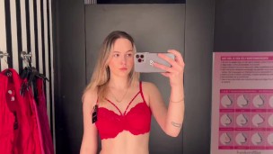Trying on Haul Hunkemoller Christmas Collection !! Most beautiful lingerie