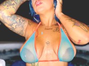 BIKINI BLUES SUPER SOLO SQUIRTING! 1/16