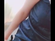 髪もスカートも超ミニ♥️お団子青チャイナ服娘の 美味おま○こに中出し！精子が桃尻つたってトローリ🍑 6/16