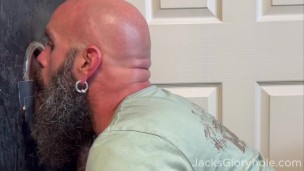Sexy Black Cub Feeds me a Load at Gloryhole