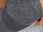 Intense Edging, Dripping Wet In Ripped Yoga Pants 11/16