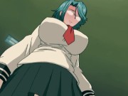 MILF with Huge Tits and Hairy Pussy Rides Cock on a Cowgirl 3/16