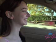 GFE Session with sexy ass amateur Melanie Marie and some touching at the room 1/16