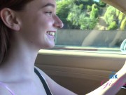 GFE Session with sexy ass amateur Melanie Marie and some touching at the room 3/16