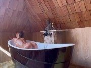 Busty Monika Fox Washes Herself In Bath 13/16
