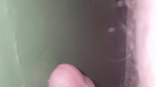 pressed into a wall and cumming all over myself