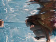 Goddess Nata Ocean Latvian pornstar swimming 8/16
