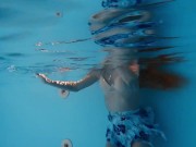 Goddess Nata Ocean Latvian pornstar swimming 9/16