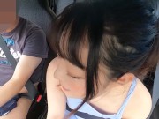 お目目ぱっちり!ちっちゃくてぷにぷにで可愛い!147cm関西のミニギャルちゃん①地元でドライブ中にフェラ＆手コキ　ギャルのテクニックうますぎ 8/16