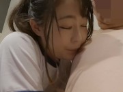 お目目ぱっちり!ちっちゃくてぷにぷにで可愛い!147cm関西のミニギャルちゃん③ネカフェ・ブルマ姿で喉奥までちんちん入れてくれるディープフェラ＆べろべろアナル舐め！ 3/16