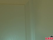 Sexy Blonde Aiden Ashley Throats Her Landlord Big Dick To Cover Her Late Rent! 1/16