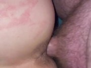 Wife goes Face down ass up