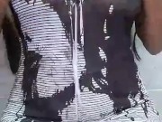 Big natural tits blonde fucks in her new lingerie | Rosie Boob 🍒 2/16