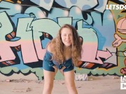 Best Babe On The Block Sofia Curly Fucks Outdoors - LATINA MILF 2/16