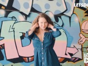 Best Babe On The Block Sofia Curly Fucks Outdoors - LATINA MILF 3/16