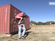 Skinny Latina Carol Vega Taking A Big Cock Outside - MAMACITAZ 4/16