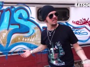 Public Fuck With Hot German Dykes - LETSDOEIT 2/16