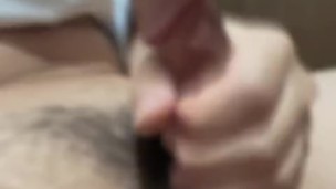 Ruined orgasm with second cumshot