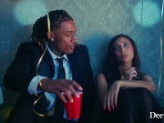 Deeper. Stunning Beauty Gianna Devours Jay's Juicy BBC 2/16