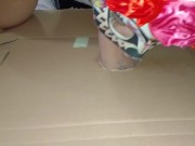 MY Step mom orders a pizza after which she eats it all and even cleans up the crumbs 2/16