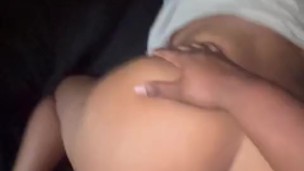 CALLED HIM DADDY AND HE EXPLODED! NUTS ON MY ASS in backshots