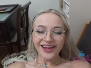 Sage Rabbit blowjob, pussy licked and even pissed before fucked POV 1/16