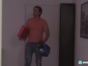 Caroline Hamsel Takes A Special Delivery Up The Ass 4/16