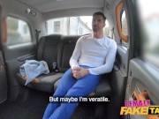 Female Fake Taxi She makes him believe he is in a flirting taxi 5/16