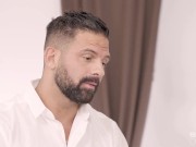 Bang Surprise - Horny Babe Angelica Heart Seduces The Waiter Into Fucking Her Ass Hard 1/16