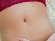 SHORT MASTURBATION, stockings, panty, lingerie - Ela Stance 16/16