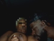 AS SOON AS SHE GOT IN BIG TITTIES POP OUT RIGHT IN GORILLA PUNCHER MOUTH!!!!!!!! 11/16