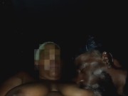 AS SOON AS SHE GOT IN BIG TITTIES POP OUT RIGHT IN GORILLA PUNCHER MOUTH!!!!!!!! 4/16