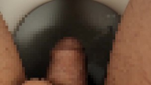 peeing in the school toilet