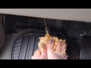 Smashing apple pie with my huge feet 12/16