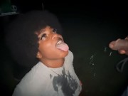 I Took @GoldenEbonii To The Park For Some Wet 💦💦 Fun! [Gape, Head, Piss] 8/16