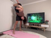 Yoga to HARD FUCK & CREAMPIE 16/16