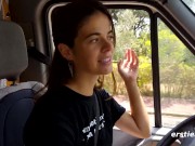 Ersties - Sexy Brunette Likes Being Naked Outdoors For Everyone To See 9/16