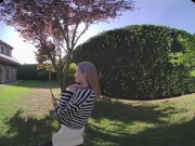 Experience an alluring sexual adventure in Virtual Reality, guided by Fibi Euro's captivating allure 2/16