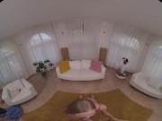 Experience an alluring sexual adventure in Virtual Reality, guided by Fibi Euro's captivating allure 6/16