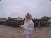 Horny Euro blonde Candee Licious begs you to pound her needy asshole fast and hard in Virtual Reality 2/16