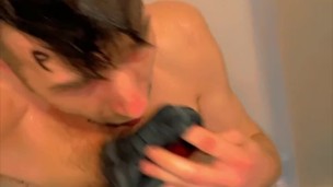 Gay slave likes Golden Shower