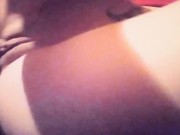 Girl with long black socks and short red dress 3/16