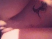 Girl with long black socks and short red dress 7/16