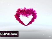 Big boobs barefoot babe with longs legs reveals behind porn scenes stories wearing sexy lingerie - Lelu Love 3/16