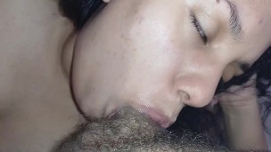 I woke up sucking dick drooling a lot on the dick, I love getting it drenched in saliva the cock🍆💦